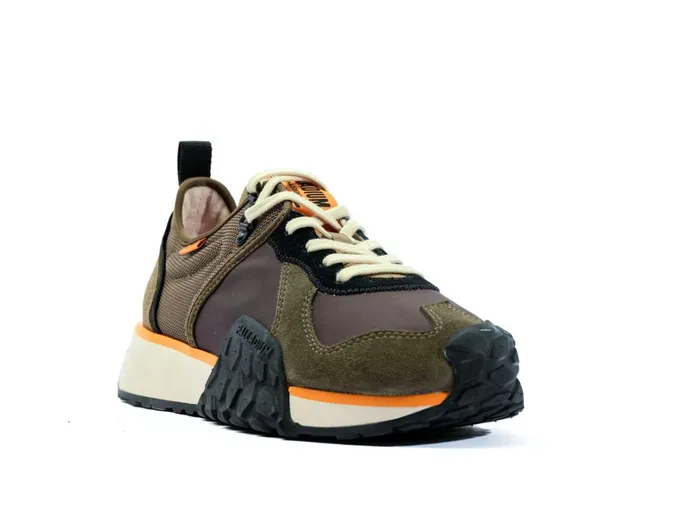 Palladium Troop Runner Olive Nightblack Women Sneakers