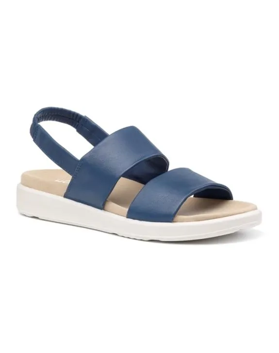 Palma Sandals Blue Women Hotter Touch Fasten Sandals
