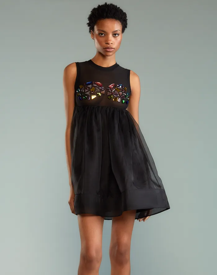 Party Shop Women Cynthia Rowley Jewel Cascade Peplum Dress