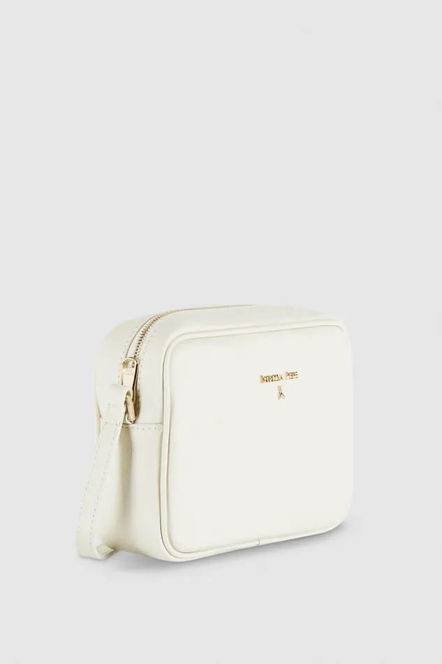 Patrizia Pepe Camera Case Crossbody Bag Beige Off White Bags Crossbodys