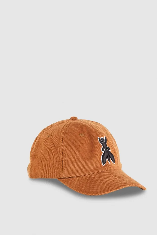 Patrizia Pepe Cotton Baseball Cap Beige Camel Beige Accessories