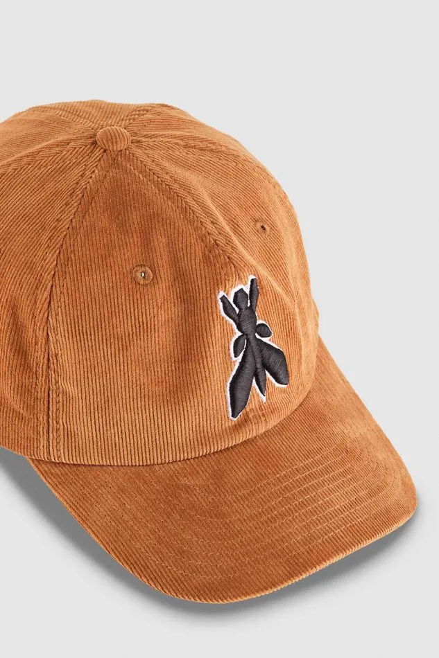Patrizia Pepe Cotton Baseball Cap Beige Camel Beige Accessories