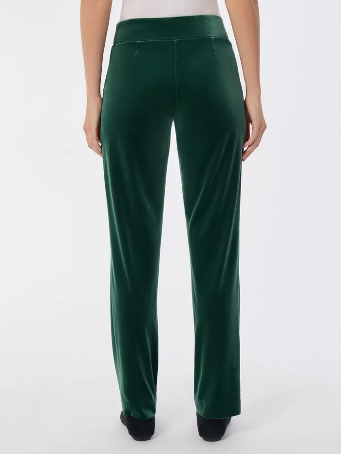 Petite PullOn Velour Straight Leg Pants Women Jones New York Petite Pants and Skirts Petite PullOn Velour Straight Leg Pants Women Jones New York Petite Pants and Skirts