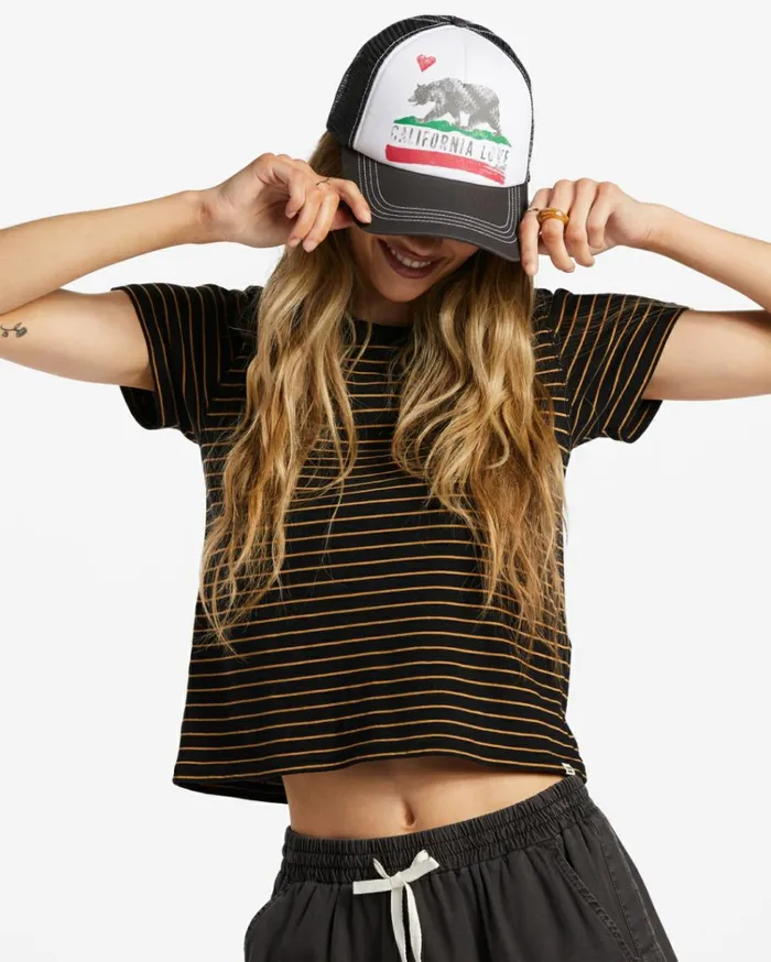 Pitstop Trucker Hat Char 1 Women Billabong Hats and Beanies