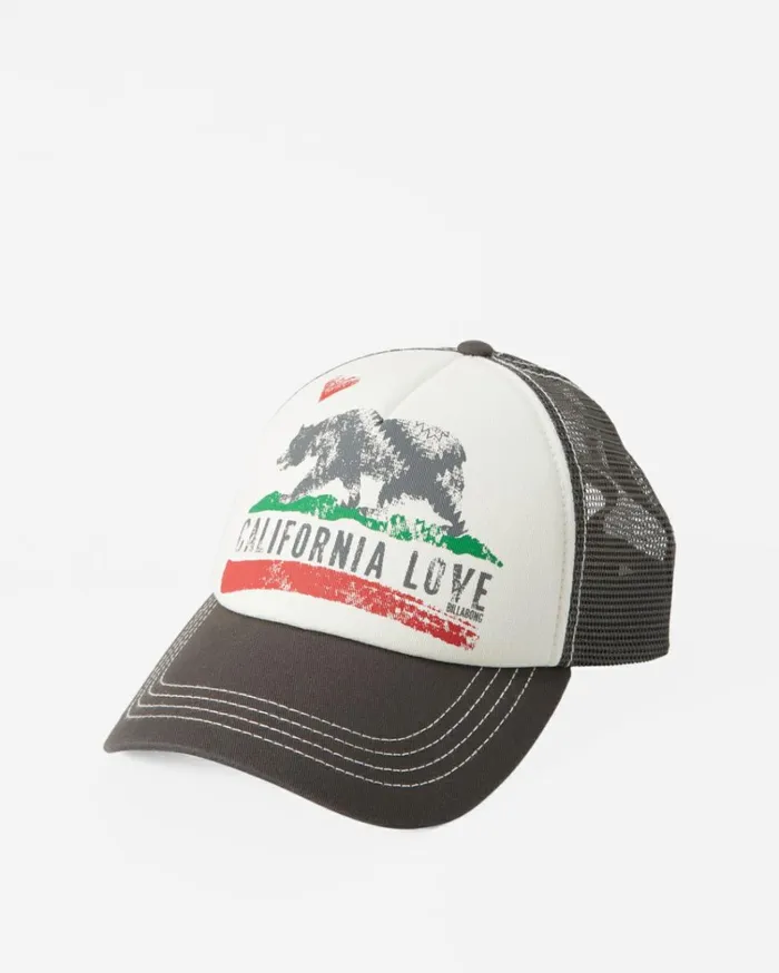 Pitstop Trucker Hat Char 1 Women Billabong Hats and Beanies