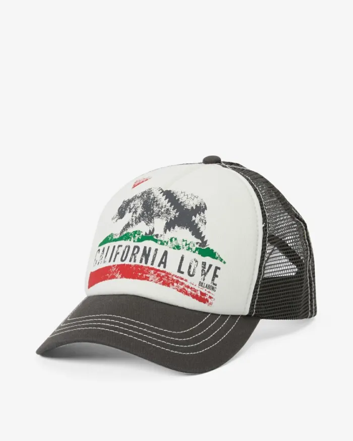Pitstop Trucker Hat Char 1 Women Billabong Hats and Beanies