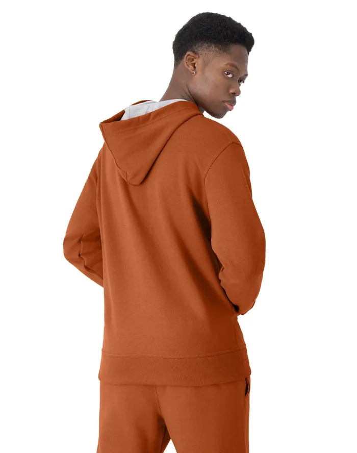 Powerblend Fleece Hoodie Crest Logo Texas Orange Men Champion Hoodies and Sweatshirts