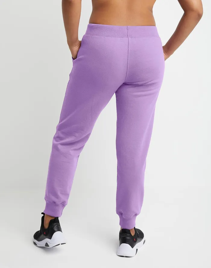 Powerblend Joggers Classic Script Logo 29034 Creative Mauve Women Champion Pants