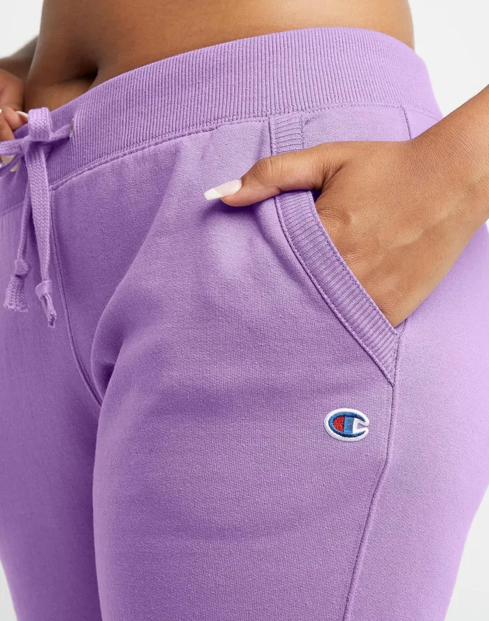 Powerblend Joggers Classic Script Logo 29034 Creative Mauve Women Champion Pants