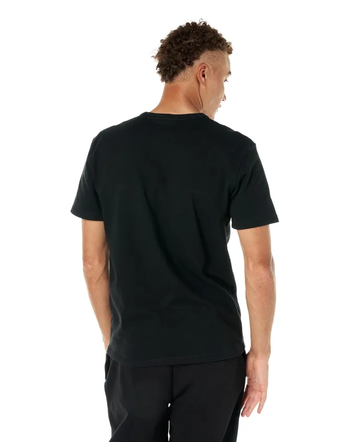 Premium Heavyweight TShirt Double Pennant Graphic Black Men Champion TShirts and Tops