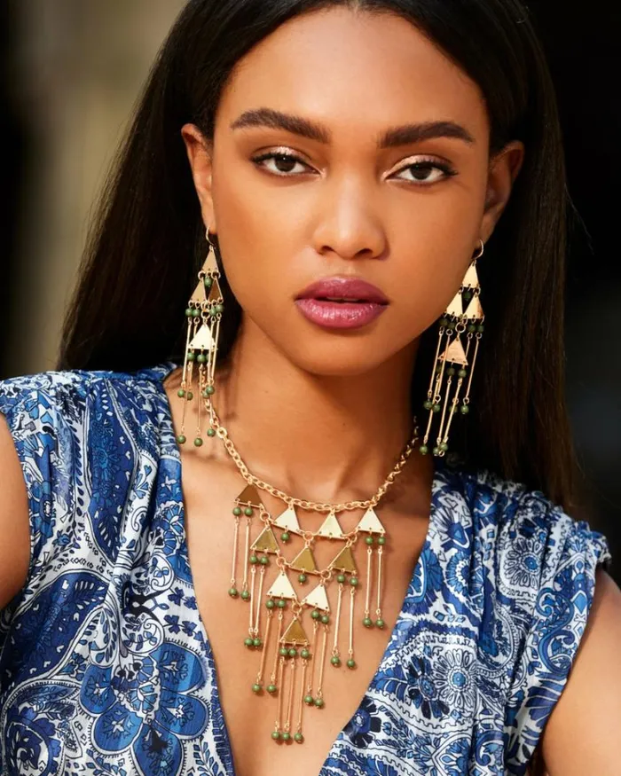 Ramy Brook Jewelry Women Chaya Waterfall Necklace Gold Ramy Brook Jewelry Women Chaya Waterfall Necklace Gold