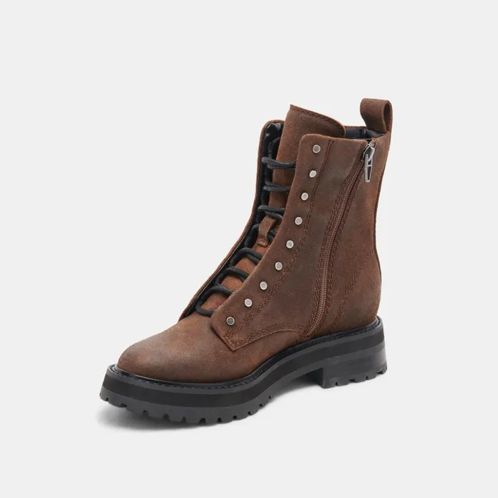 Ranier Boots Cocoa Suede Women Dolce Vita Boots and Booties