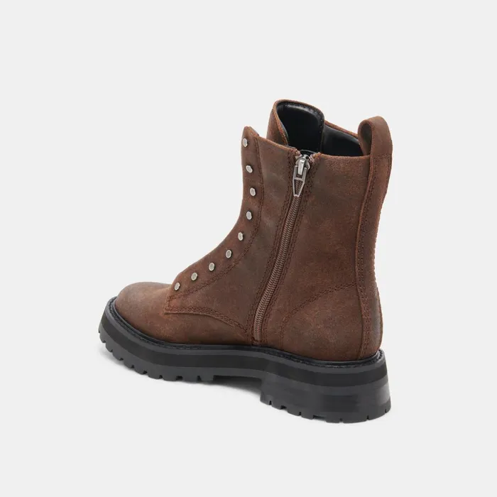 Ranier Boots Cocoa Suede Women Dolce Vita Boots and Booties