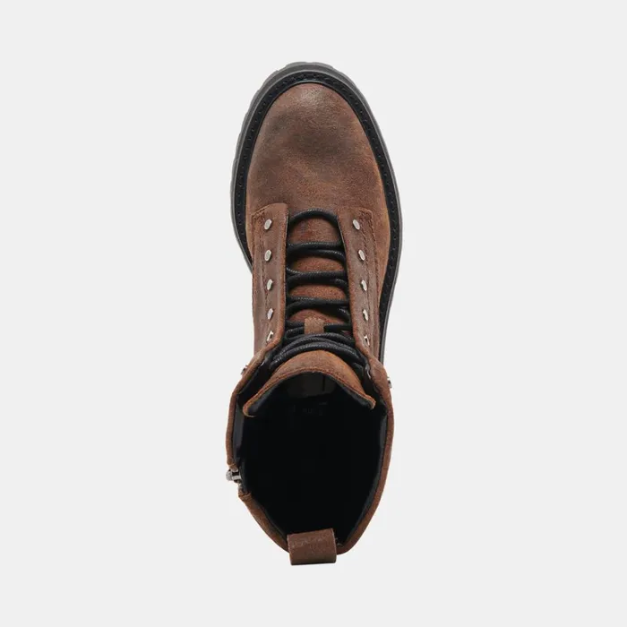 Ranier Boots Cocoa Suede Women Dolce Vita Boots and Booties