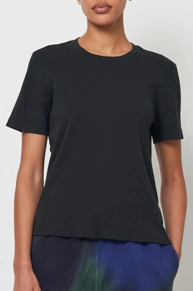 Raquel Allegra Black Boy Tee Women TShirts