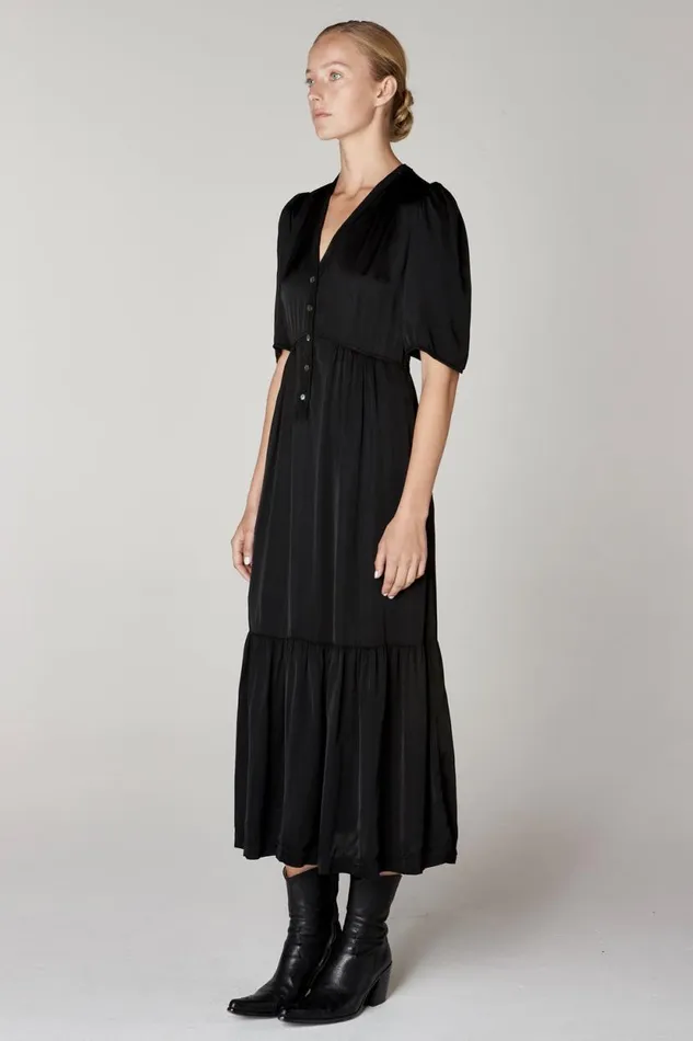 Raquel Allegra Black Perfect Dress Women Dresses