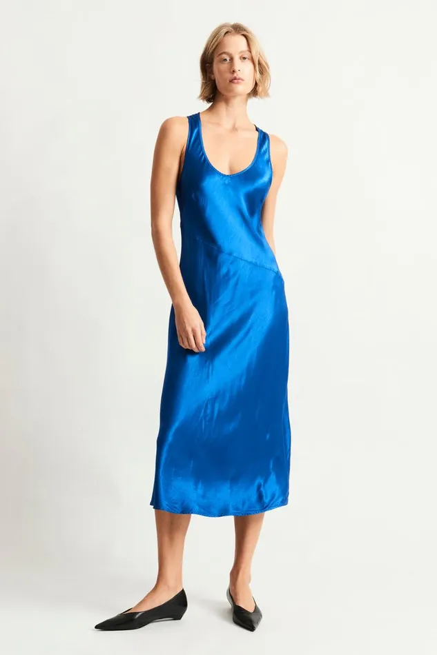 Raquel Allegra Lapis Valentina Midi Dress Women Sweaters and Knits
