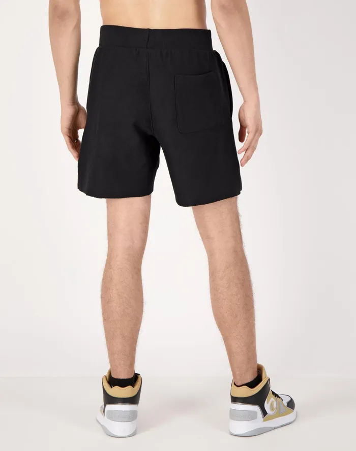 Reverse Weave CutOff Shorts 10034 Black Men Champion Shorts