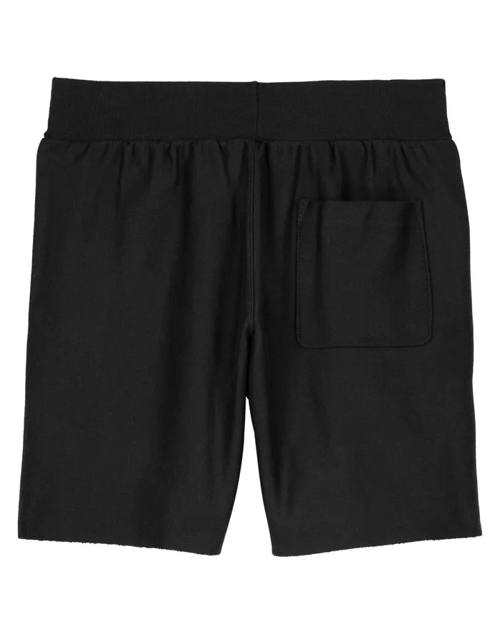 Reverse Weave CutOff Shorts 10034 Black Men Champion Shorts