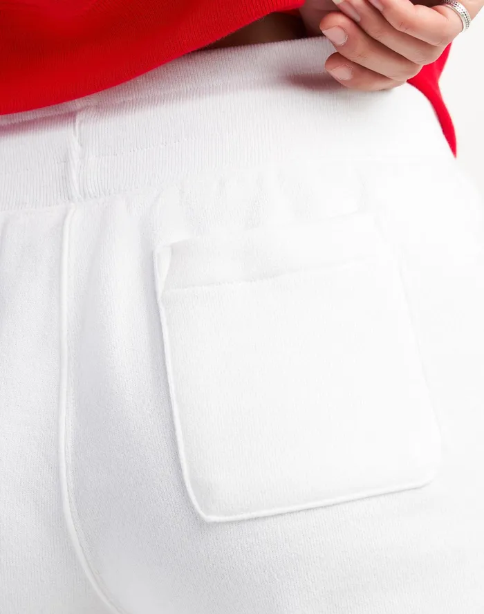 Reverse Weave Joggers C Logo 29034 White Women Champion Pants