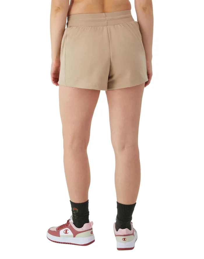 Reverse Weave Shorts C Logo 3034 Country Walnut Women Champion Shorts