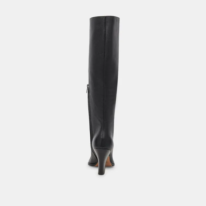 Rocky Boots Black Leather Women Dolce Vita Boots and Booties