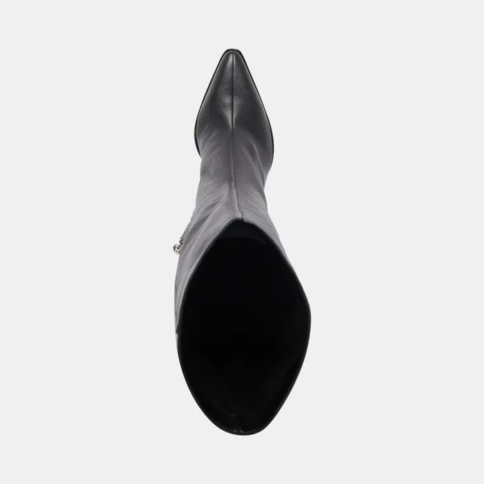 Rocky Boots Black Leather Women Dolce Vita Boots and Booties