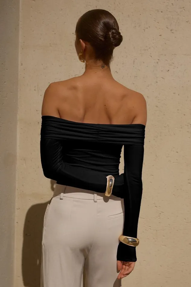 Runaway The Label Basic ROWAN TOP Black 8211 Women