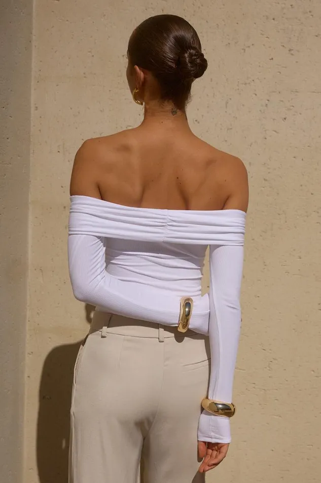 Runaway The Label Basic ROWAN TOP White 8211 Women