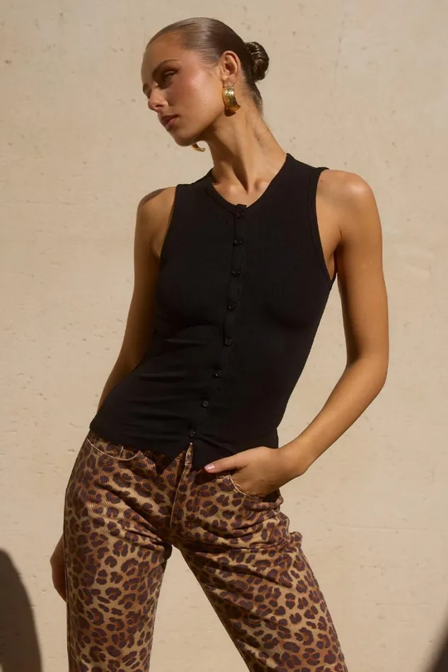 Runaway The Label Basic SOLAN TOP Black 8211 Women