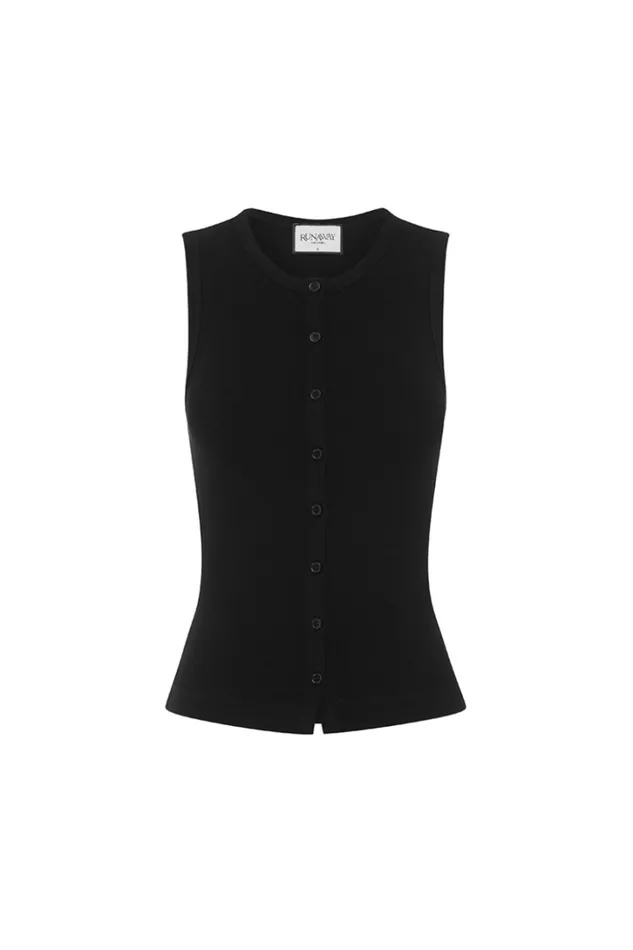 Runaway The Label Basic SOLAN TOP Black 8211 Women