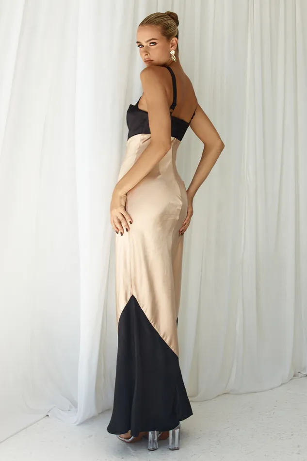 Runaway The Label Evening Dresses EVITA MAXI DRESS Blacksand 8211 Women
