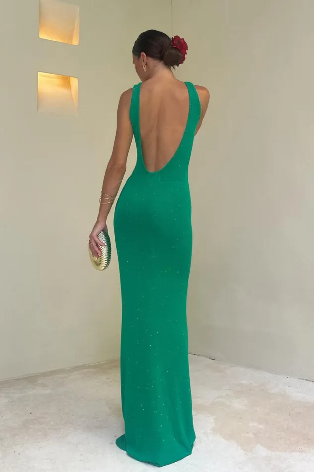 Runaway The Label Maxi Dresses ADRIANA MAXI DRESS Green 8211 Women