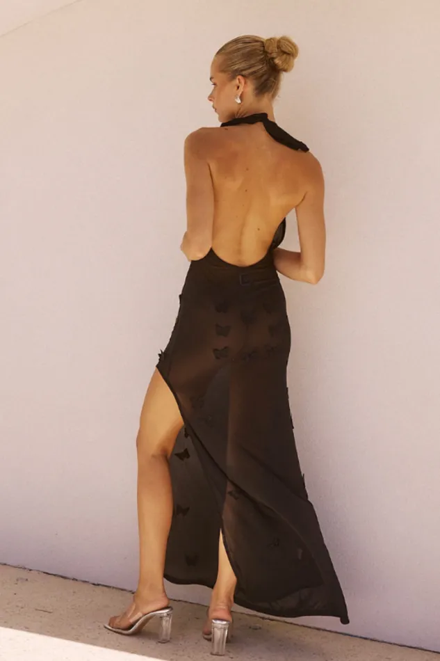Runaway The Label Maxi Dresses BILINA MAXI DRESS Black 8211 Women