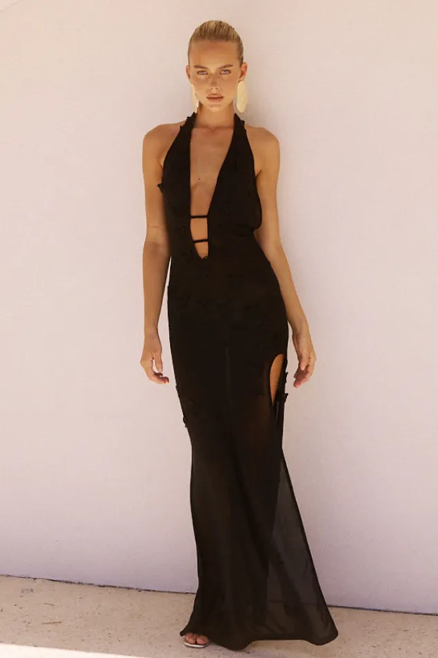 Runaway The Label Maxi Dresses BILINA MAXI DRESS Black 8211 Women