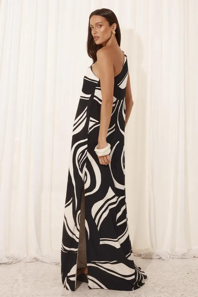 Runaway The Label Maxi Dresses KATIKA MAXI DRESS Pantina Black 8211 Women
