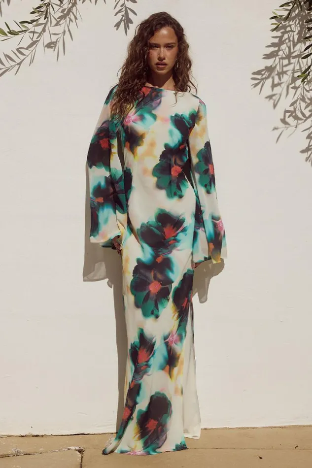 Runaway The Label Maxi Dresses KIMBER MAXI DRESS Camila Print 8211 Women
