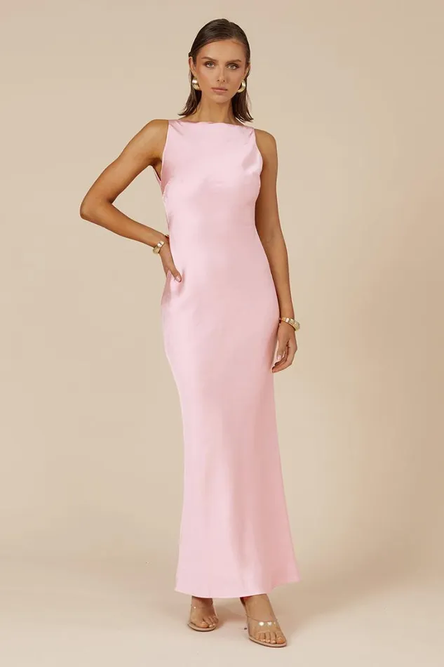 Runaway The Label Maxi Dresses SAMSARA DRESS Musk 8211 Women