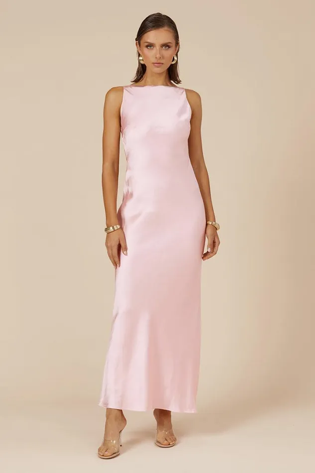 Runaway The Label Maxi Dresses SAMSARA DRESS Musk 8211 Women