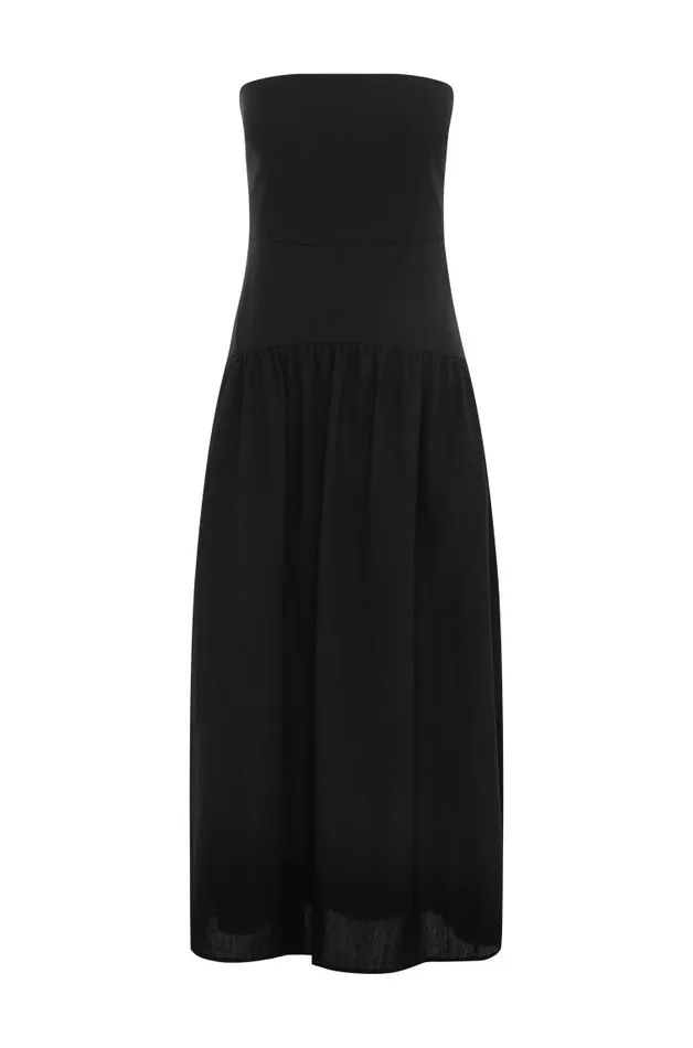 Runaway The Label Midi Dresses DANICA MIDI DRESS Black 8211 Women