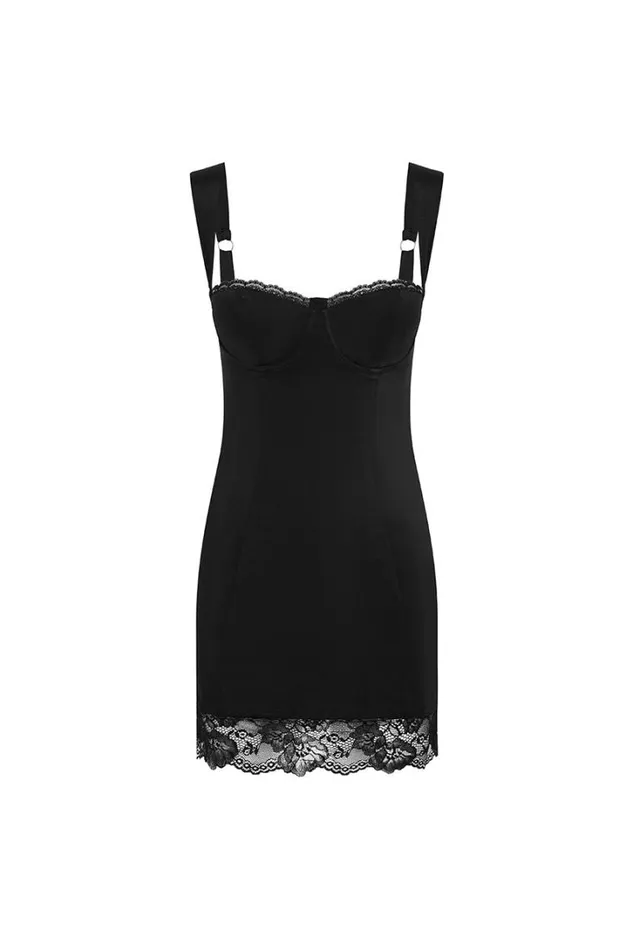Runaway The Label Mini Dresses CLAUDELLE MINI DRESS Black 8211 Women