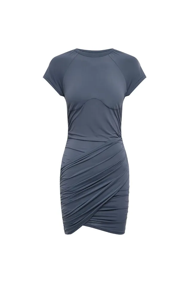Runaway The Label Mini Dresses MARKINA MINI DRESS Steel 8211 Women