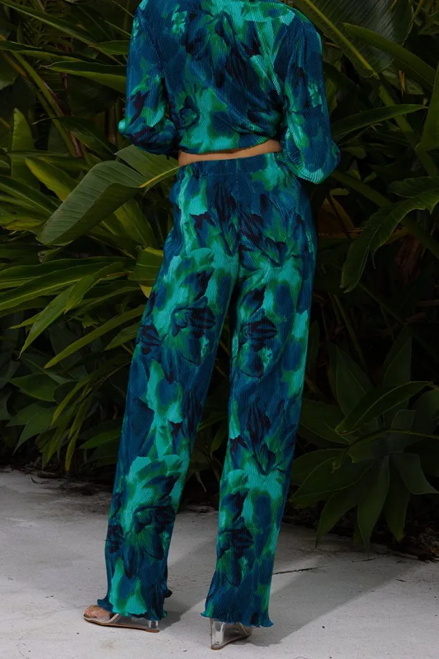 Runaway The Label Pants CALISTA PLEAT PANT Calista Green 8211 Women