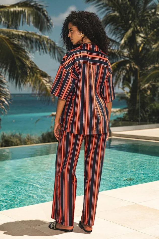 Runaway The Label Pants GABBIE PANT Orangenavy 8211 Women