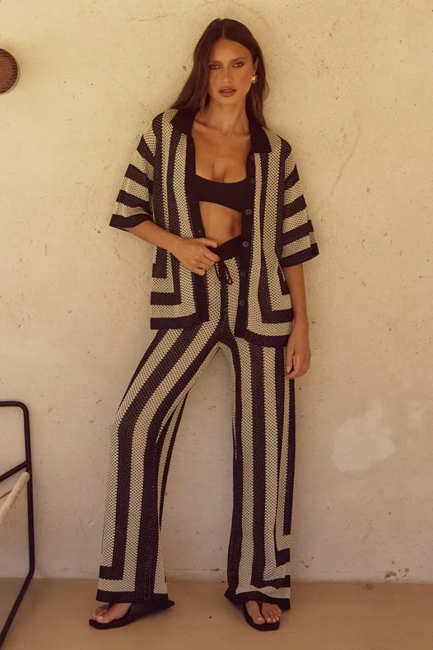 Runaway The Label Pants ZIGGY PANT Blacksand 8211 Women