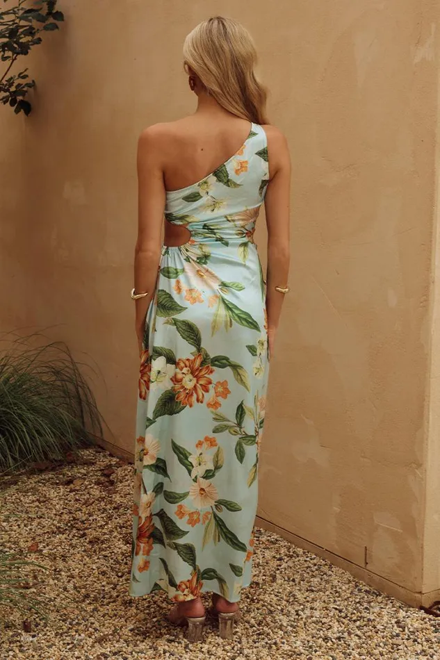 Runaway The Label Race Day Dresses BARZILIO DRESS Maiori Blue 8211 Women