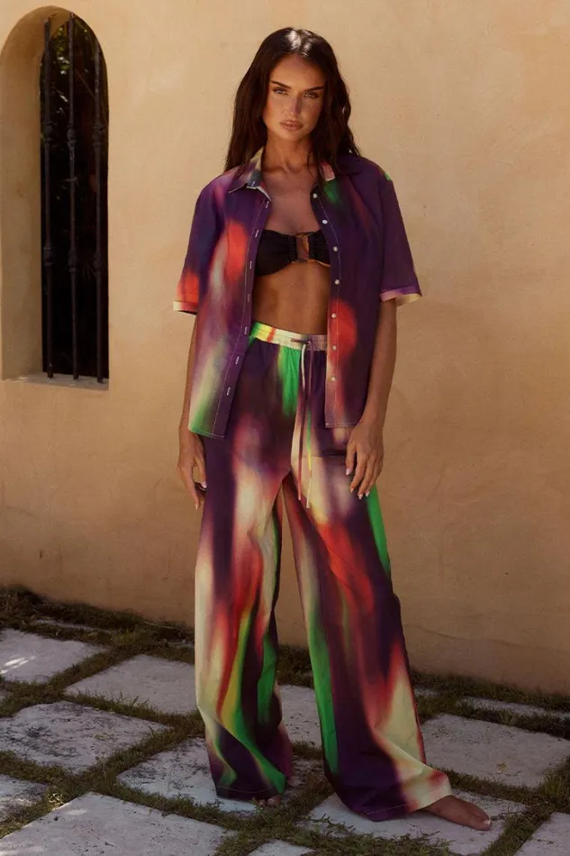 Runaway The Label Shirts and Blouses CAPANI SHIRT Cyprus Print 8211 Women