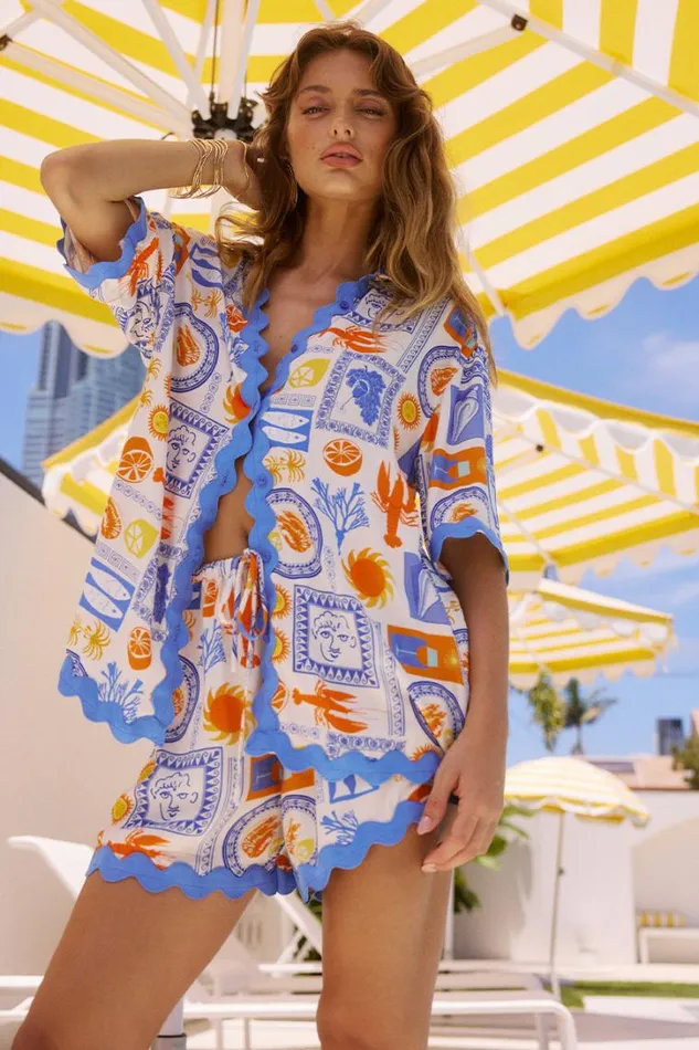 Runaway The Label Shirts and Blouses CATERINA SHIRT Caterina Print 8211 Women