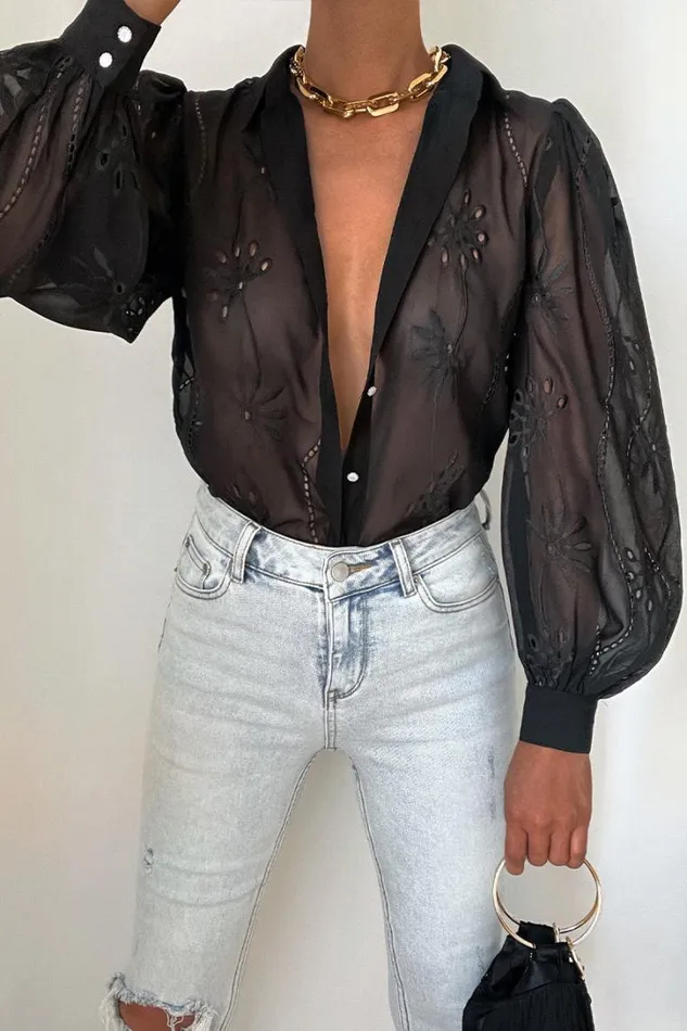 Runaway The Label Shirts and Blouses Elise Blouse Black 8211 Women