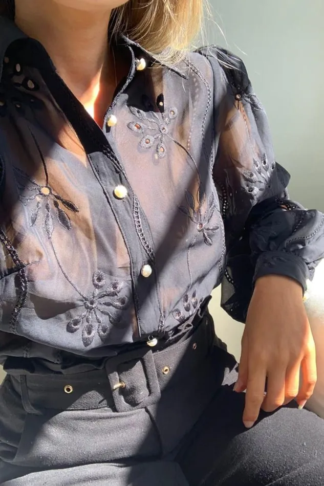 Runaway The Label Shirts and Blouses Elise Blouse Black 8211 Women